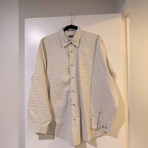 Eddie Bauer vintage button down plaid shirt size large